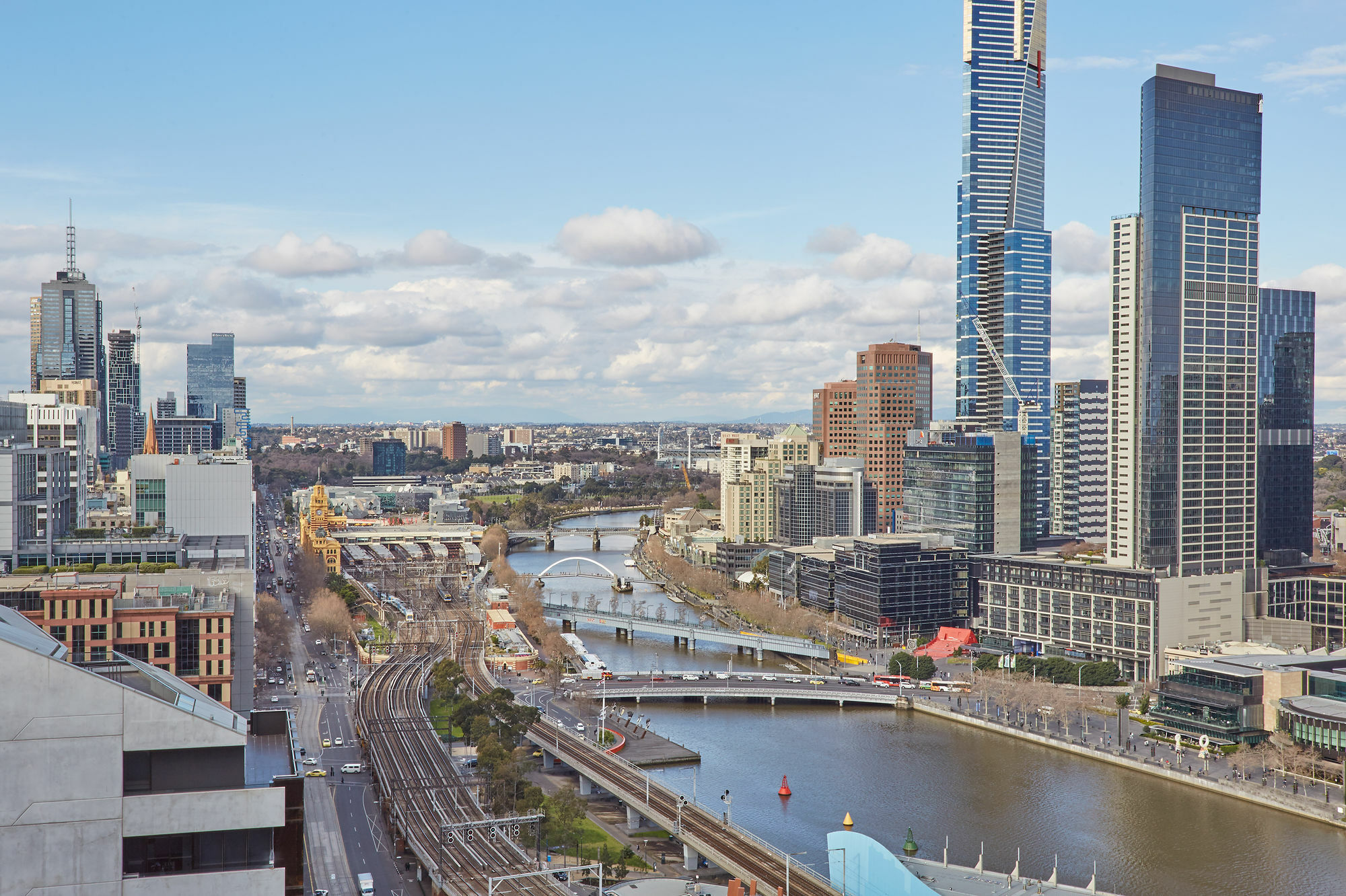 Aparthotel Punthill Northbank Melbourne City Exterior foto