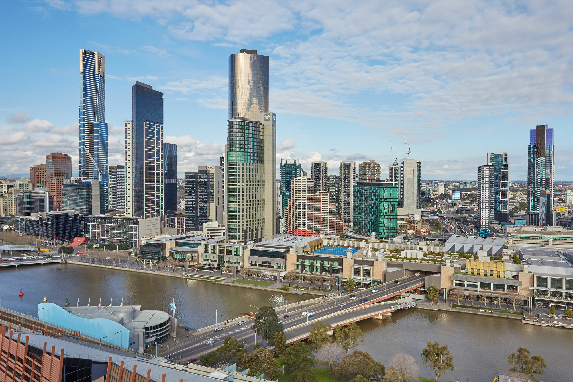 Aparthotel Punthill Northbank Melbourne City Exterior foto